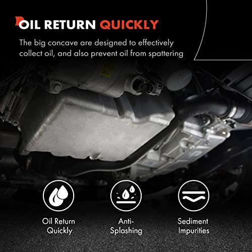 A-Premium Engine Oil Pan Sump with Drain Plug