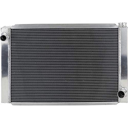 Race Pro SBC Compatible with Chevy 3-Row Aluminum Racing Radiator, 28x19