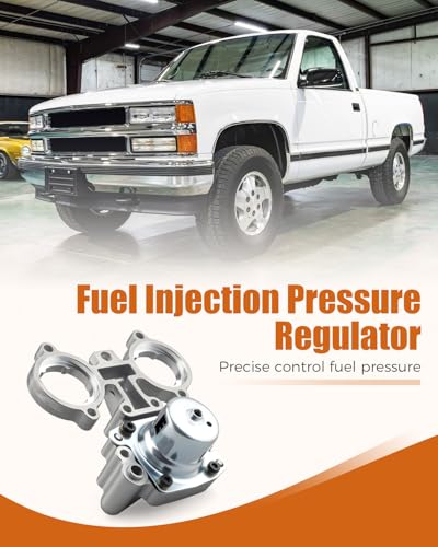 Fuel Injection Pressure Regulator Kit Fit for Chevy C1500 C2500 C3500 1992-1995, Fit for Chevy Blazer S10 Tahoe G10 G20 G30 K1500 K2500 Suburban Yukon 1993-1996, Replace 17112907 19143609