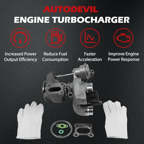 12687057 Turbo Turbocharger Assembly Fit for 2016 17 18 19 20-2023 Chevy Malibu L LS LT 1.5L Turbocharger Replace 12669064 12690543 95527952