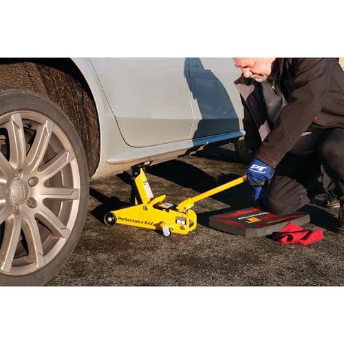 Performance Tool W1606 2 Ton Compact Trolley Jack, Yellow - style: 2 Ton (4,000 lbs)
