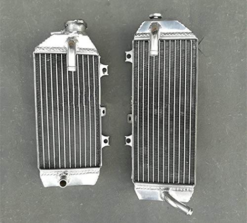 Left + Right Aluminum Radiator for Kawasaki KX250F KXF250 2017 2018 2019