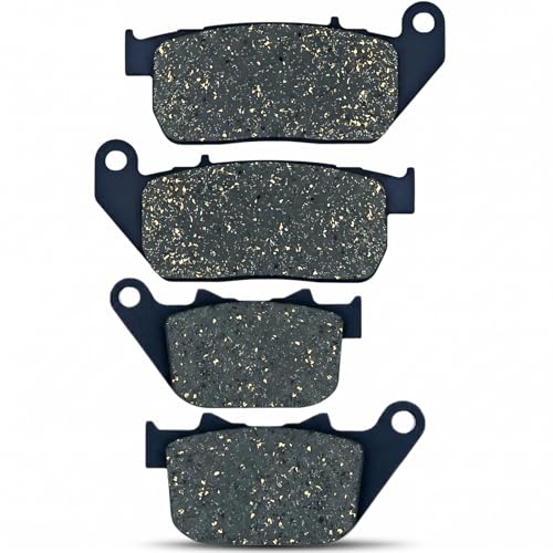 Front and Rear Brake Pads for Harley Davidson Sportster 1200 XL1200C Custom