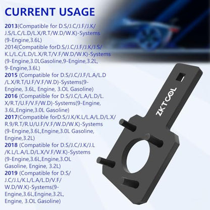 ZKTOOL 3.6 Pentastar Timing Tool Kit for Jeep Chrysler Dodge VW 2011-2019 - color: BLUE PRO