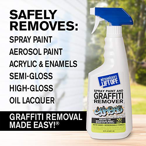 Lift Off Spray Paint & Graffiti Remover, 22 fl oz, 41101 (Pack of 2) - size: 22 Fl Oz (Pack of 2)