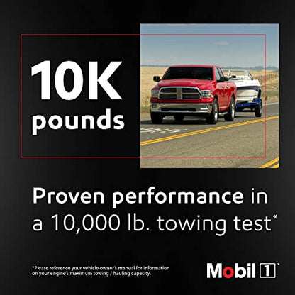 Mobil 1 Motor Oil 5W-30, 5 Quart | Full Synthetic | Truck & SUV | Pack of 2 - size: 5 Quart (Pack of 2), style: Truck & SUV