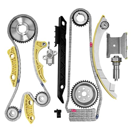 2.4 Ecotec Timing Chain Kit 12680750 for 2010-2015 Chevy Equinox GMC Terrain Buick Verano Pontiac Saab Saturn 2.0 2.2 2.4L Replace # 9-4201S 9-4201SX - size: Timing Chain Kit