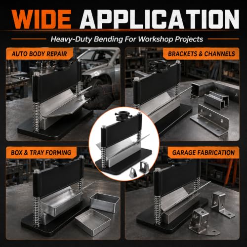12 Inch Press Brake Attachment for 12/20 Ton Hydraulic Shop Presses