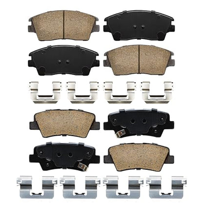 Detroit Axle - Brake Pads for 2016-2021 Hyundai Tucson - size: 4P4200052-V1/Kit
