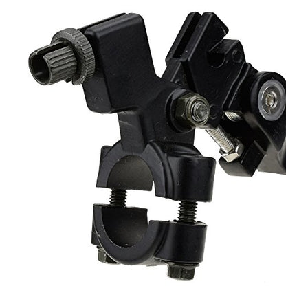HIAORS Black Chrome Clutch Brake Lever for 22mm 7/8 inch Handlebar 110cc 125cc 140cc TTR 125cc SSR Xmotos Apollo 125 Pit Dirt Bike Motorcycle - color: Black
