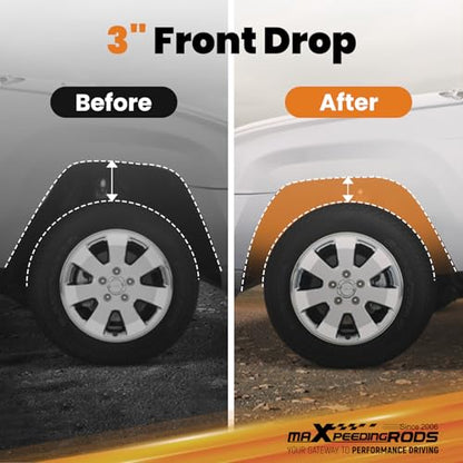 maXpeedingrods 3” Front Lowering Spring Kit for Ford Ranger 1998-2012
