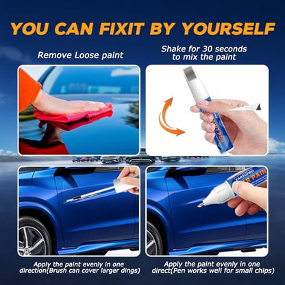 Bronze Touch Up Paint for Cars,Car Paint Touch Up Pen for Deep Scratches,Car Scratch Repair Pen Auto Scratch Remover for Easy to Use and Fix(Bronze Peak) - color: Bronze Peak, style: Brown series