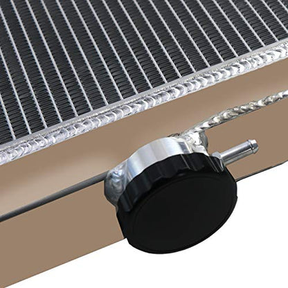 ALLOYWORKS 3 Row All Aluminum Radiator For 1995-2004 Toyota Tacoma 2.4L 2.7L 3.4L L4 V6 AT/MT