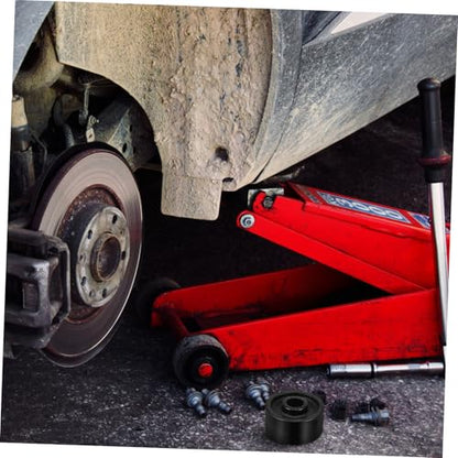Universal Wheel Front Jack Wheel Replacement for Hydraulic Floor Jacks Easy Assembly and Installati