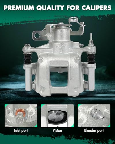 SCITOO 18B5516 Rear Right Disc Brake Caliper With Bracket - size: Rear Passenger[18B5516]