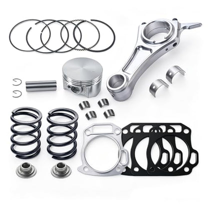 Billet Rod（3.308）Kit for Predator 212cc Hemi and Non-Hemi versions Engine - size: With 70mm Flat Top Piston Kit