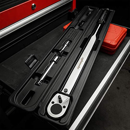 EPAuto 1/2-Inch Drive Click Torque Wrench,25-250 ft.-lb./33.9~338.9 Nm - size: 1/2 Inch Drive (25-250 ft.-lb.)