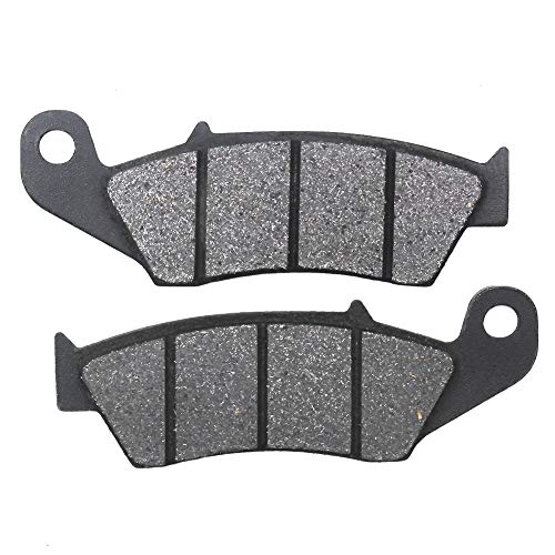Road Passion Carbon Fiber Front & Rear Brake Pads for HONDA CR125R CR250R 2002-2007 / CRF250R CRF250X 2004-2009 / CRF 450R CRF 450X 2002-2009