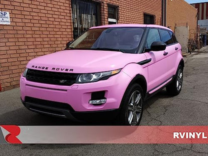 RVINYL Avery Dennison SW900 514-O Satin Bubblegum Pink Supreme Wrapping Film Vinyl Vehicle Car Wrap Sheet Roll - (24in x 60in w/Application Card) - color: Satin Bubblegum Pink, size: 2ft x 5ft
