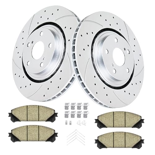 Acinoparts Front Brake Kit for Toyota Sienna Highlander Lexus RX350 - size: HMBK20602