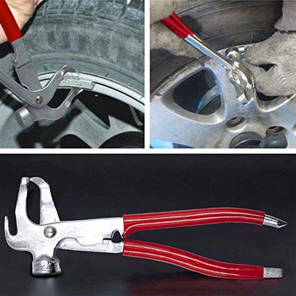 CKAuto Wheel Balancing Weight Plier Hammer Tool, Wheel Weights Clip On (Pack of 2) - size: Wheel Weight Hammer (Pack of 2)
