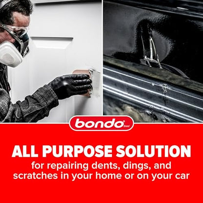 Bondo Original Filler 7 lb with Hardener 2.75 oz, Repairs Dents, Dings, Holes, and Scratches, Multi-Surface Use on Wood, Aluminum, Concrete, and Fiberglass (OR-GAL-ES)