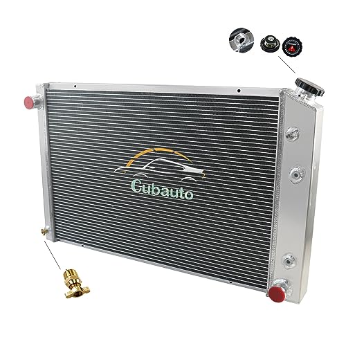3 Row Aluminum Radiator for 1981-1991 Chevy Truck K10 K20 K30 C10 C20 C30 C1500 C2500 C3500 Blazer/1973-91 Gmc C1500/C2500 Suburban Jimmy Radiador 74 75 76 77 1978 1979 1980 1982 1983 1984 85 - size: 3 Core Radiator