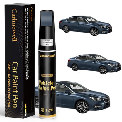 Twilight Blue Metallic(H1Q) Touch Up Paint Compatible with SUBARU - color: Twilight Blue Metallic(H1Q) for Twilight Blue Metallic(H1Q) compatible with Legacy-models/ Outback, style: For Subaru