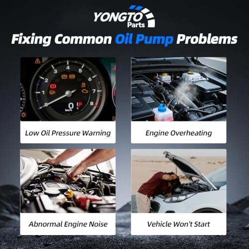 Oil Pump with Solenoid Valve 12686433 Compatible with Chevy Silverado 1500