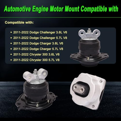 Engine Motor Mount for 11-22 Charger;Challenger;Chrysler 300 3.6 5.7 - size: 2011-2022 Chrysler 300 3.6L