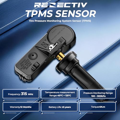 TPMS Sensor, 315MHz Subaru Tire Pressure Monitoring System Sensor Set of 1 - size: 1PCS