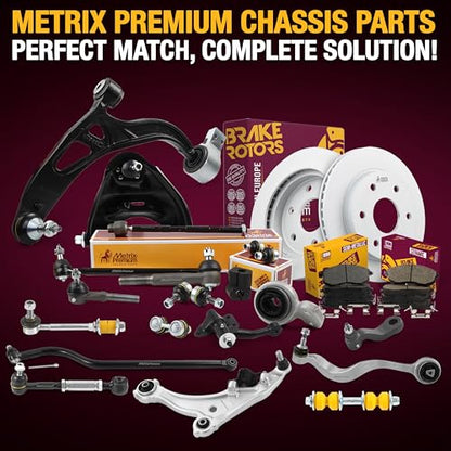 Metrix Premium Chassis Parts Outer & Inner Tie Rod End Kit Fits JX35 2013 - size: 96079MT
