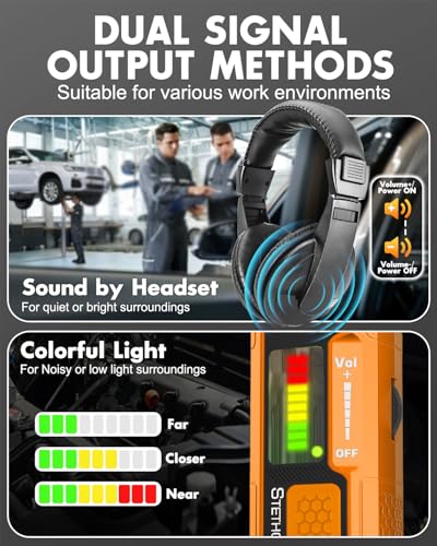Car Mechanic Stethoscope,Automotive Electronic Stethoscope,Noise Finder.