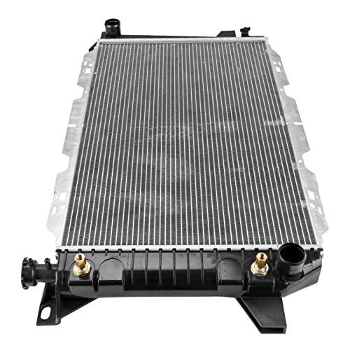 PHILTOP Core Radiator Compatible with 85-96 F150 5.0L, 85-96 F250 7.5L, 89-96 F150 5.8L,F350 7.5L, 89-96 F250 5.8L,Bronco, Motorhome Chassis TOC Included(Replaces OEM 2 Row Core; w/ 2-3/8 in.) - size: F-150, F-250 HD, F-250, Bronco, F-350