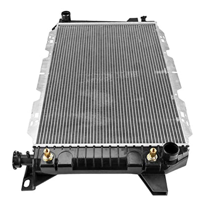 PHILTOP Core Radiator Compatible with 85-96 F150 5.0L, 85-96 F250 7.5L, 89-96 F150 5.8L,F350 7.5L, 89-96 F250 5.8L,Bronco, Motorhome Chassis TOC Included(Replaces OEM 2 Row Core; w/ 2-3/8 in.) - size: F-150, F-250 HD, F-250, Bronco, F-350