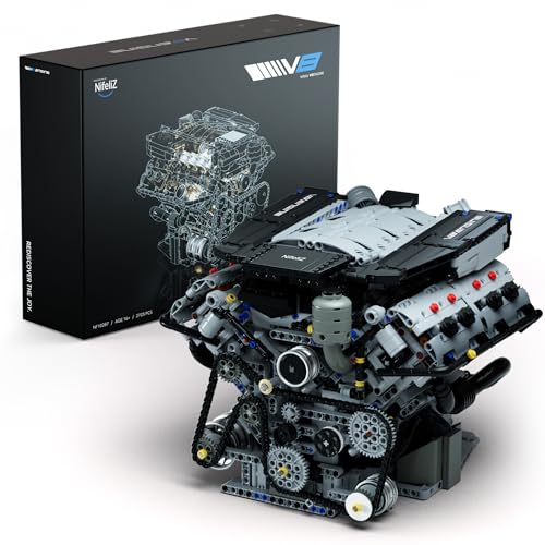 Nifeliz V8 Engine Building Set, Engines Series, NF10287