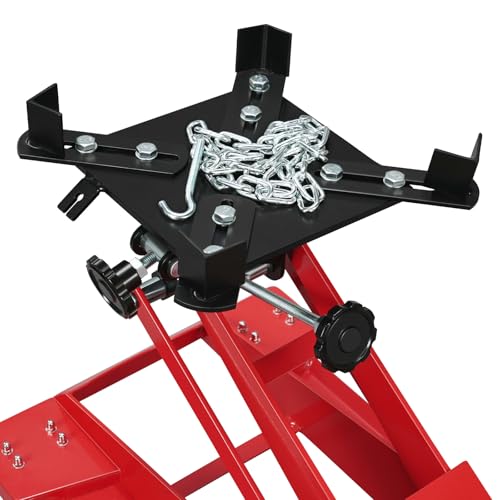 2000 lb Hydraulic Transmission Jack, 7.87"-29.7" Low Profile Lift