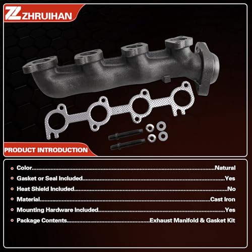 Right Exhaust Manifold Kit With Includes Required Gaskets and Hardware - size: 674-406