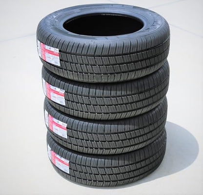 Atlas Tire Force HP 185/60R13 80H SL All Season Passenger Radial Four Tires