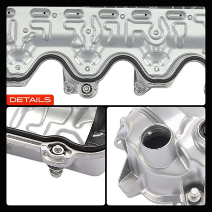 A-Premium Right Side Engine Valve Cover Kit Compatible with 2004-2014 Ford F150, F-250/350 Super Duty, Expedition, Explorer, Mustang & Lincoln Navigator, V8 4.6L 5.7L - style: Right Side