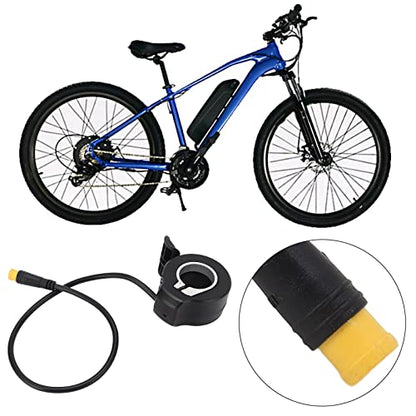 Thumb Throttle Ebike, Electric E Bike Throttle 3 Pin Male Connector