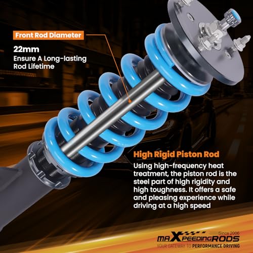 maXpeedingrods T6 Upgraded Coilovers for Dodge Charger RWD 2011-2022