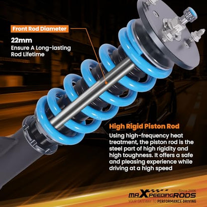 maXpeedingrods T6 Upgraded Coilovers for Dodge Charger RWD 2011-2022