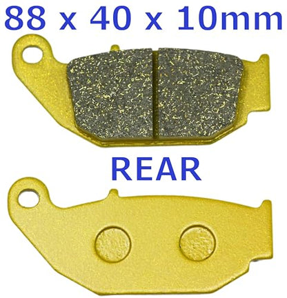 Front Rear Brake Pads for Honda CBR 125 R CBR125R Brakes FA375 FA629 MC0552