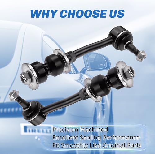 Stabilizer Sway Bar Link Front Compatible With 1997-2004 Dodge Dakota 1999-2003 Dodge Durango RWD Only Front Sway Bar End Links K7274 - size: K7274