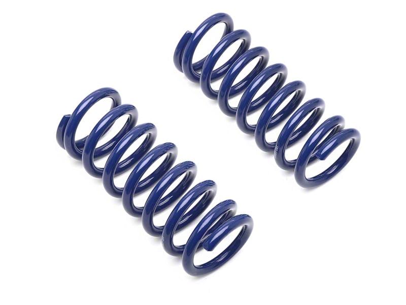 Lowering Springs | Progressive Rate Suspension Springs 1.5 Inch Drop Front Rear Blue Performance Upgrade | Compatible with 1979-2004 Ford Mustang Coupe Excludes 99-04 Cobra - size: Sport (79-04 Coupe, Excluding 99-04 Cobra)