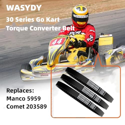 3pcs 30 Series Go Kart Drive Belt Replaces Manco 5959 / Comet 203589