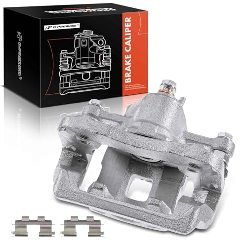 A-Premium Rear Right Passenger Side Disc Brake Caliper with Bracket - style: Rear Passenger
