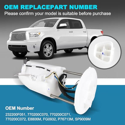 OTO-K Electric Fuel Pump Module Assembly Compatible with Toyota