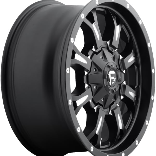FUEL OFF-ROAD D517 KRANK 18X9, 8X180, 5.79, 20mm MATTE BLACK MILLED - D51718901857 - color: MATTE BLACK MILLED, size: 18X9,8X180,20mm